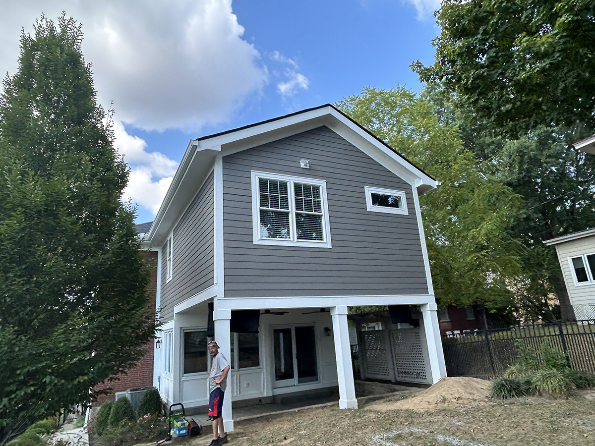 Room Addition with Outdoor Space